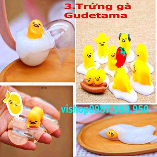 trứng ốp la gudetama-rẻ bất ngờ mã sp BR9052