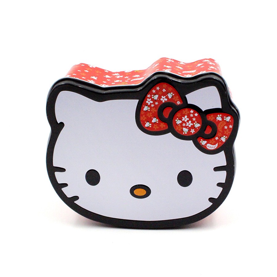 ⛔Hàng Mới⛔ Chun Buộc Tóc Cho Bé, Hộp Thiếc Hello Kitty 500 Chiếc