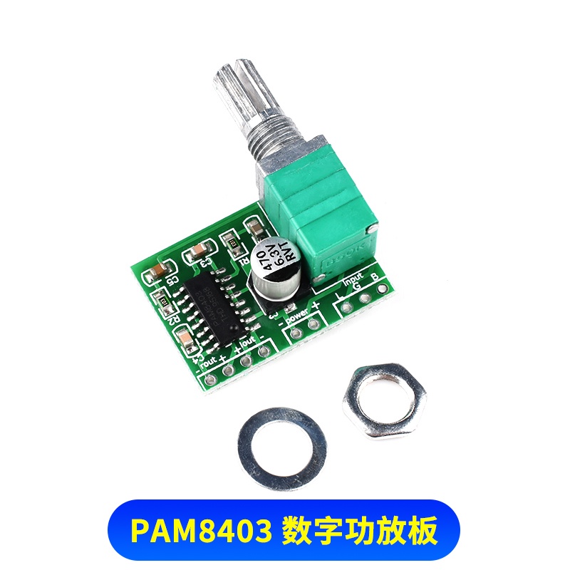 Bảng Mạch Khuếch Đại Âm Thanh Kỹ Thuật Số Pam8403 8406 8610 Class D 2 * 3/5/15W