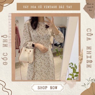 [ẢNH THẬT + VIDEO] Váy Hoa Nhí Vintage Có Sẵn