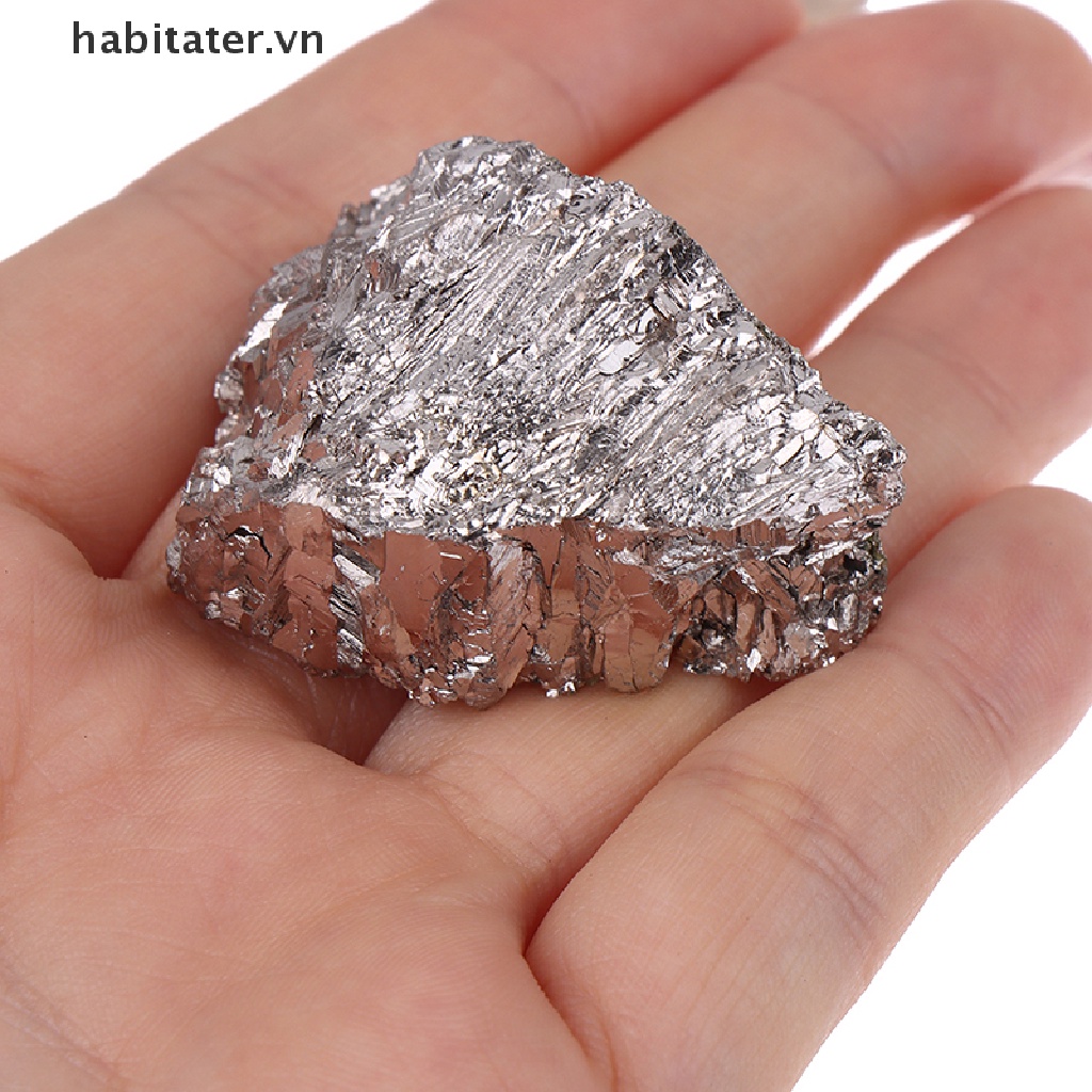 Tater Hộp Kim Loại 10g 100g Bismuth Ingot Nguyên Chất Dùng Làm Nghiên Cứu Bismuth