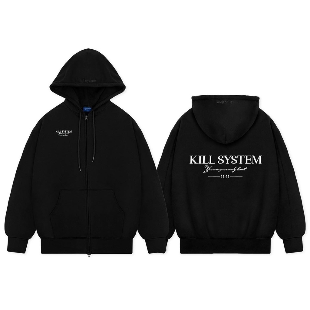 Áo khoác nỉ rêu mũ 2 lớp-6C5T