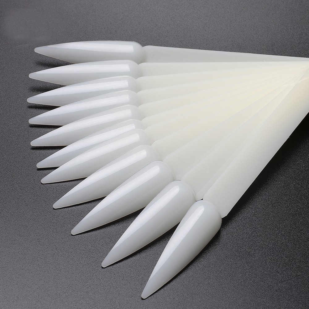 Móng que sơn mẫu - Nhọn,vuông,tròn - Set 50 móng giả