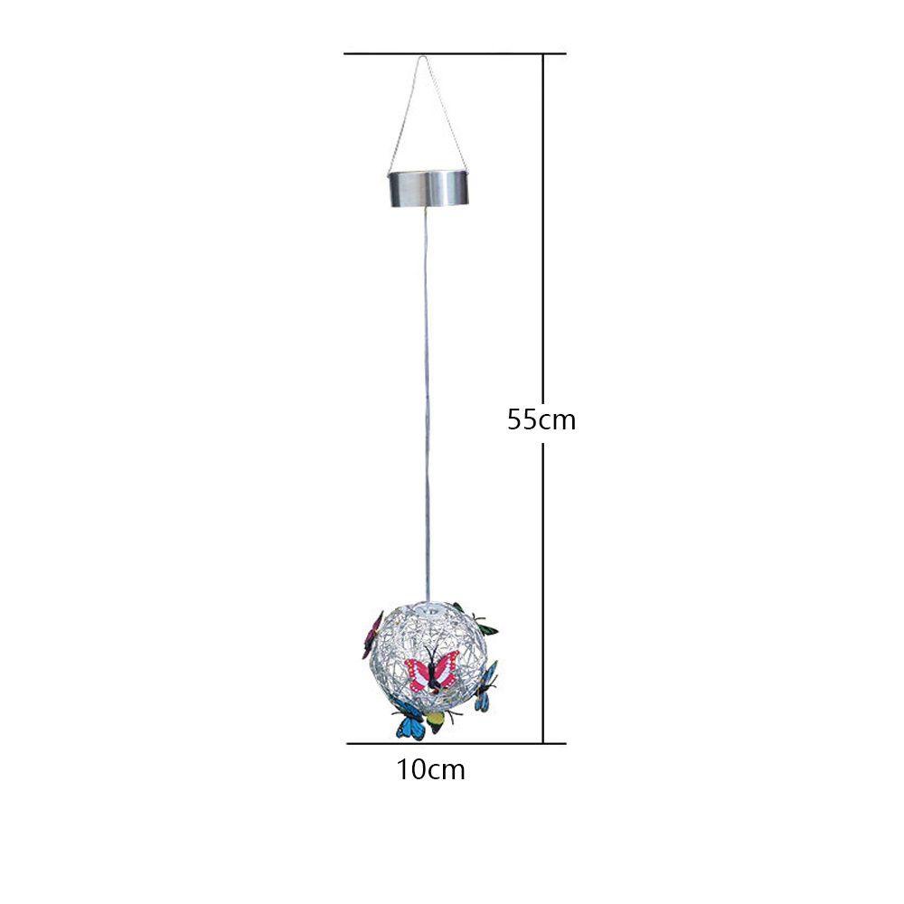 Lloyd Bóng Đèn Năng Lượng Mặt Trời Tự Nhiên Tiết Kiệm Năng Lượng Hình Bướm Dễ Lắp Đặt Chống Thấm Nước Lâu Trôi
