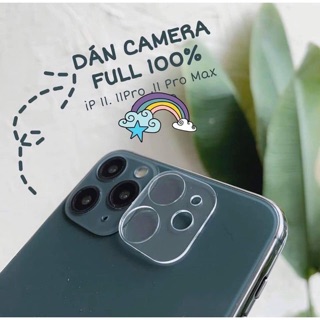 Kính Cường Lực Bảo Vệ Cụm Camera 11/11pro/11promax