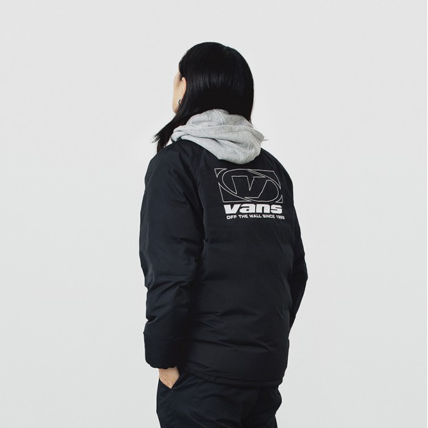 Áo khoác VANS Down Jacket unisex nam nữ oversize mùa đông ba lớp lót bông