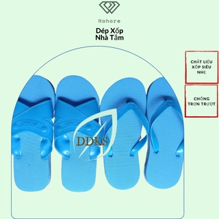 Dép mang nhà tắm chống trơn trượt đủ size dành cho nam và nữ, dép đi trong nhà dép xốp khách sạn