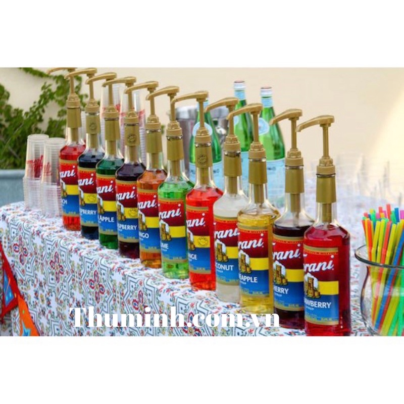 Vòi Bơm Siro Syrup Torani Nhựa Cao Cấp 10ml