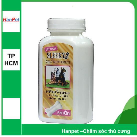 Hanpet.GV- (1 lọ) Bổ Sung Canxi Calcium Phophorus (2 loại) Cho Chó giúp khỏe mạnh chắc xương