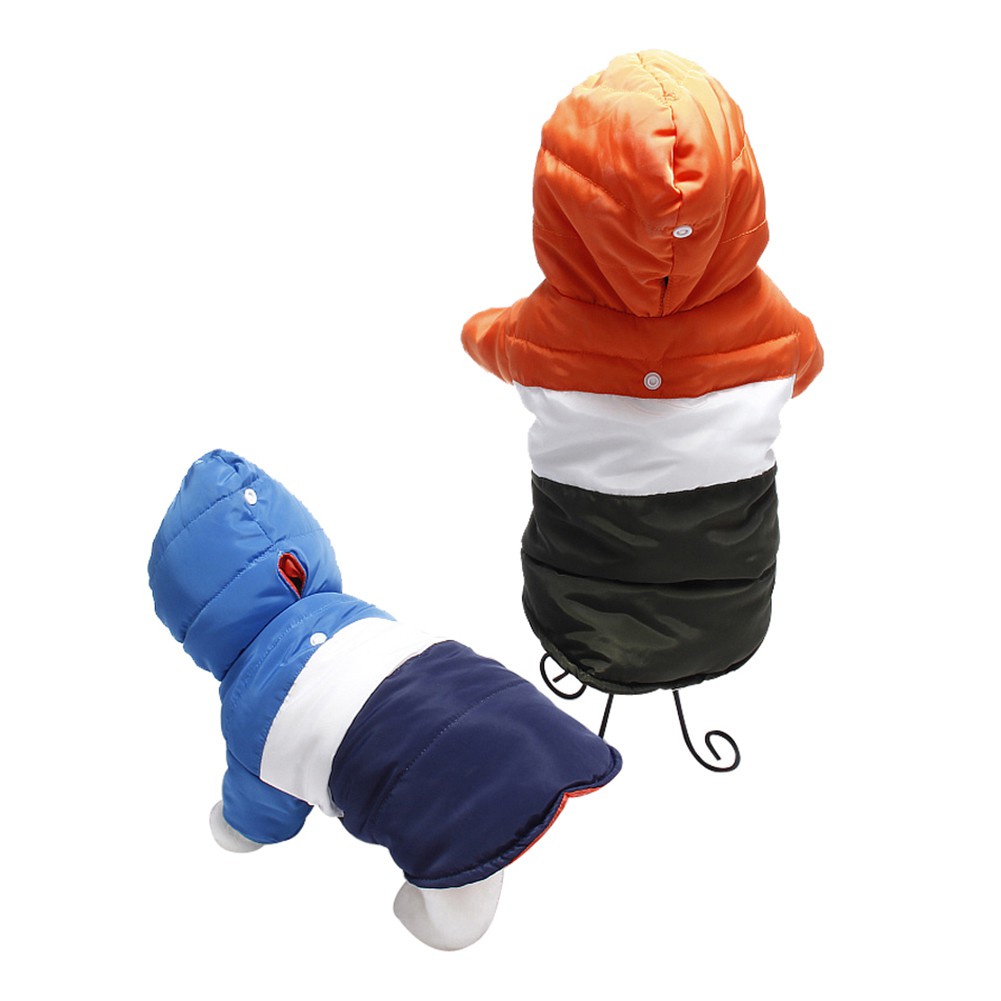 Áo khoác thú cưng ấm áp mùa đông nhiều màu sắc