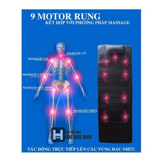 ❌❌❌❌ Đệm MASSAGE TOÀN THÂN ❌❌❌❌