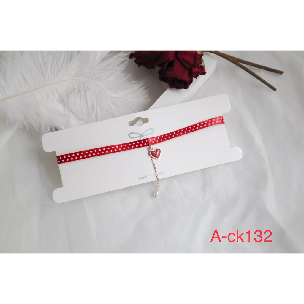  Chocker BST màu đỏ gợi cảm A-CK129-134 Maycorner | BigBuy360 - bigbuy360.vn