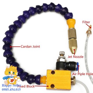 Vòi phun làm mát cho máy CNC và Lưỡi máy phay, lưỡi cắt cắt gọt