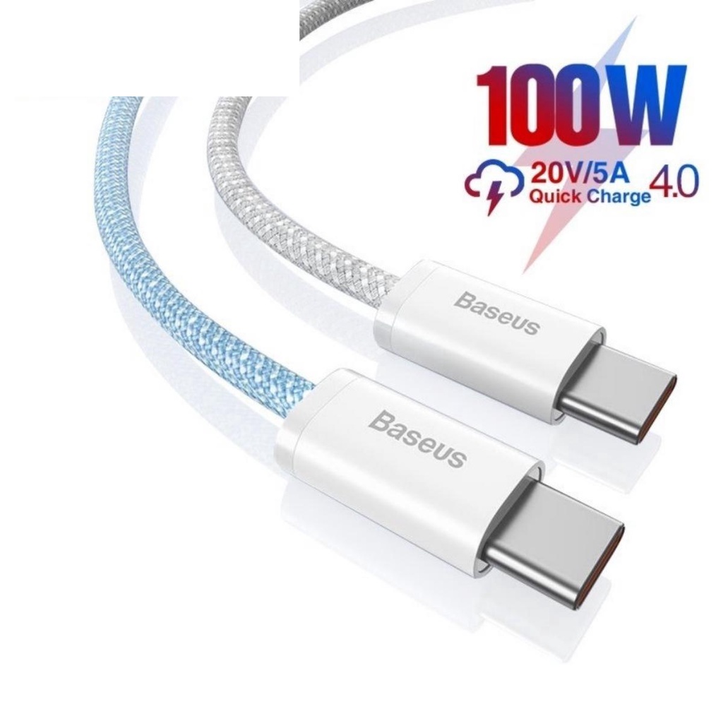 Cáp Sạc Siêu Nhanh 100W PD Type C sang Type C cho Macbook Pro Ipad Xiaomi Samsung - LVE028