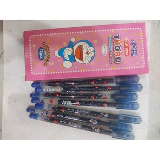 12 cây bút Gel xanh thơm hình Doreamon