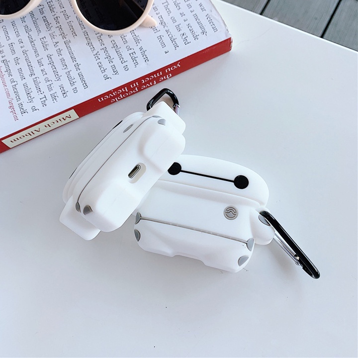 Case Airpods 1/2/3/Pro Baymax, Ốp Airpods hoạt hình độc đáo - Mã TZAP369