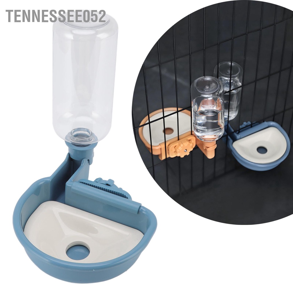 Tennessee052 Bộ phân phối nước tự động cho vật nuôi 480ml An toàn có thể tháo rời Treo Trọng lực Máy tưới
