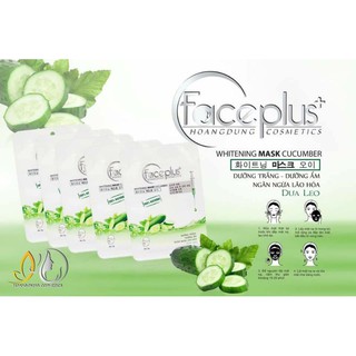 Mặt nạ faceplus dưỡng trắng da dưa leo - trái cây 32g