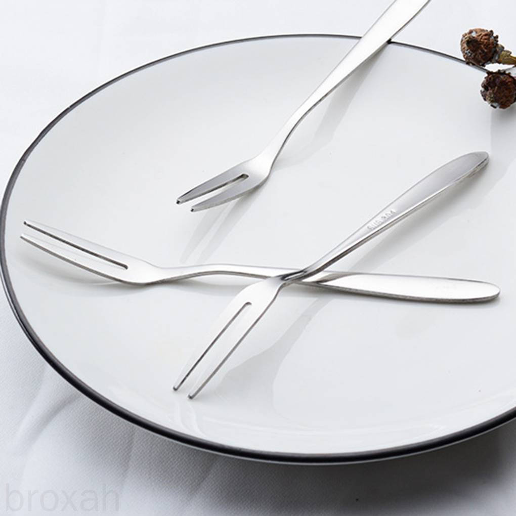 Nĩa Ăn Trái Cây Hình Quả Táo Bằng Thép Không Gỉ