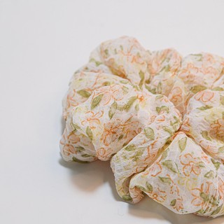 Dây buộc tóc, cột tóc scrunchies hoa nhí Mackey