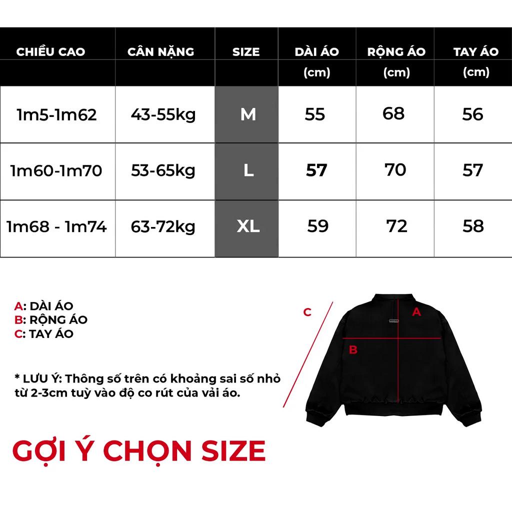 Áo khoác bomber local brand dáng ngắn Classy Crop Jacket| D32-AK6