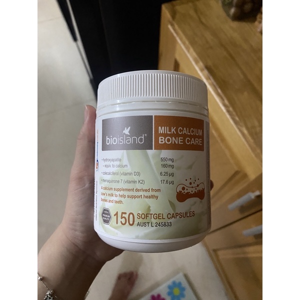 MILK CALCI BONE CARE BIOISLAND - CALCI SỮA