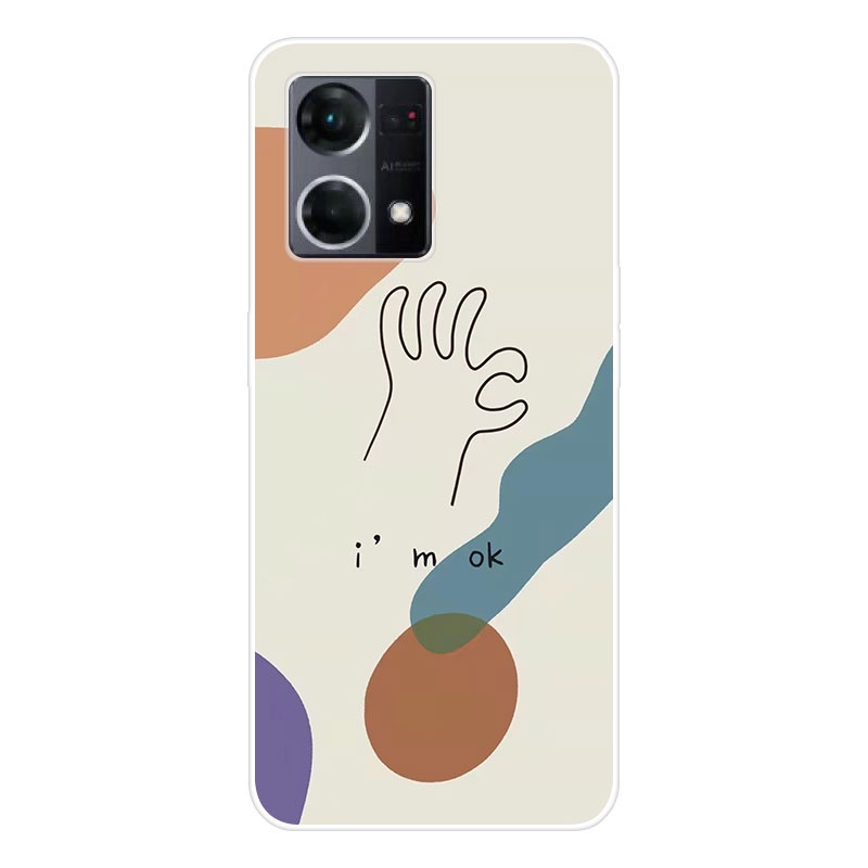 Ốp Lưng Điện Thoại Thời Trang Dành Cho OPPO Reno8 Reno 8 4G