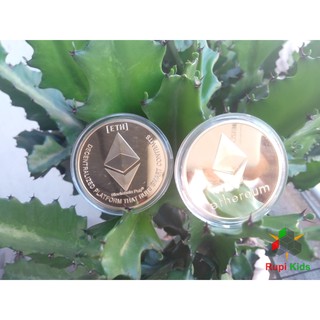 Đồng xu Bitcoin - Kèm Móc khóa Bitcoin