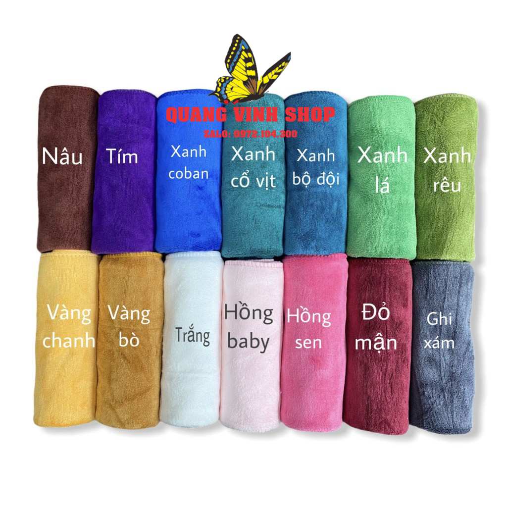 Khăn gội đầu spa 35*75cm