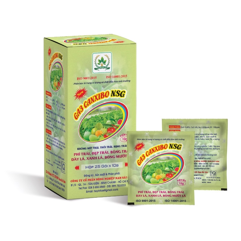 Viên Sủi GA3 Canxi Bo NSG 10g