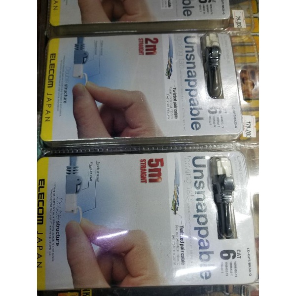 Dây mạng Elecom Japan Cat 6