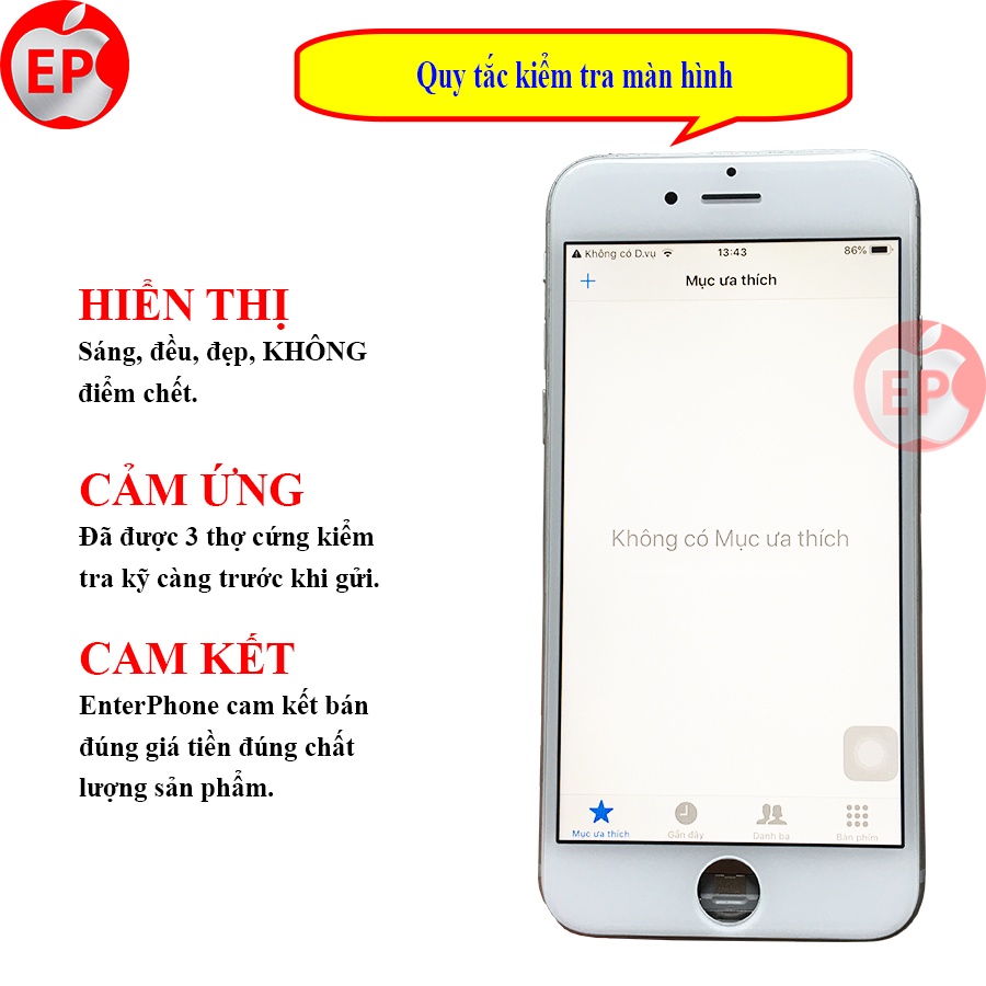 [SHOP UY TÍN] Màn hình iPhone 6 ZIN BÓC MÁY đầy đủ linh kiện