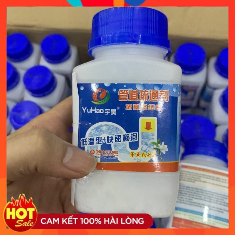 [Chính hãng YuHao] Bột Thông Tắc Cống Bồn Cầu Bồn Rửa Mặt Đường Ống
