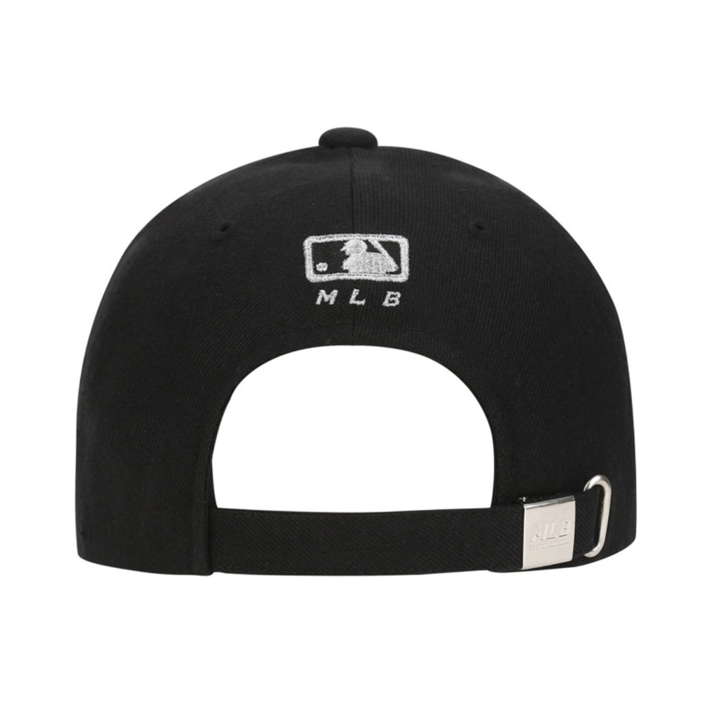 Mũ Basic MLB logo Ny bạc