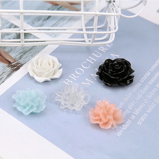 Phụ kiện hoa cúc resin nhỏ dùng làm trang sức / khuyên tai / phụ kiện tóc