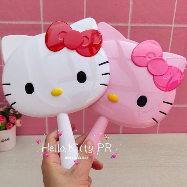 GƯƠNG CẦM TAY HELLO KITTY