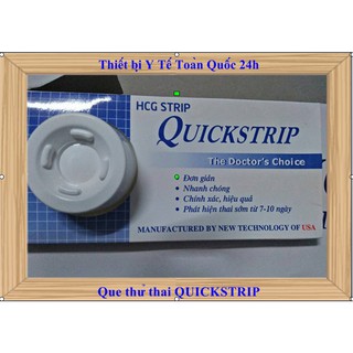 Que test thử thai QUICKSTRIP, QUICKSEVEN