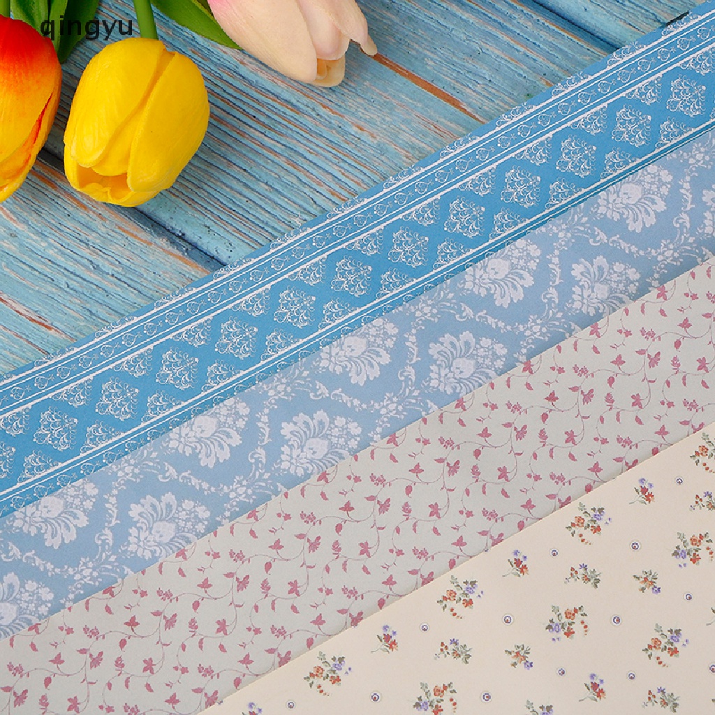 Giấy Dán Tường Mini Trang Trí Nhà Búp Bê Tỉ Lệ 1: 12