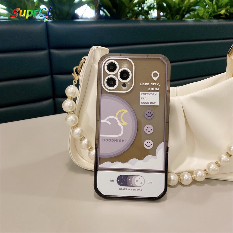 Ốp Điện Thoại Silicone Chống Sốc in Hình Mặt Cười 2 Trong 1 Cho iPhone 13 12 11 Pro XS Max XR 7 8 Plus