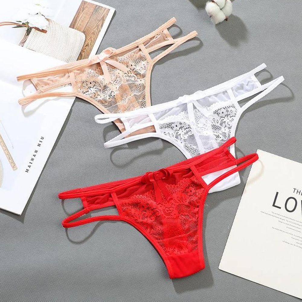 OCEANMAP Quần Lót Ren Hoa Thiết Kế Quyến Rũ Cho Nữ