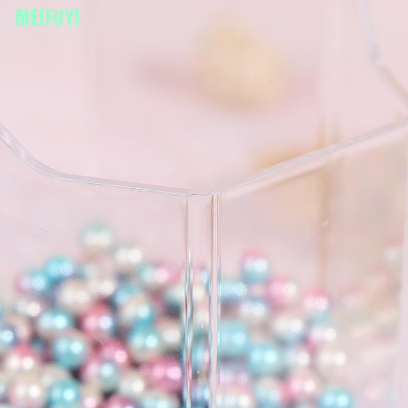 Hộp đựng cọ trang điểm bằng acrylic trong suốt kèm nắp đậy chống bụi tiện lợi