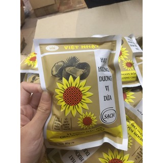 Hạt Hướng Dương Việt Nhật Vị Dừa 80gr (Date mới)