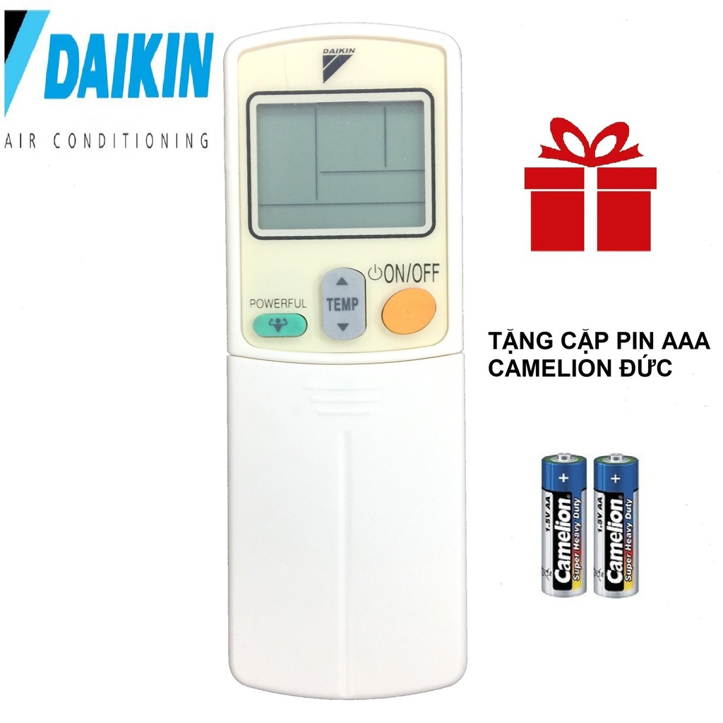 REMOTE MÁY LẠNH DAIKIN POWERFUL - ĐIỀU KHIỂN ĐIỀU HÒA DAIKIN DAIKIN POWERFUL