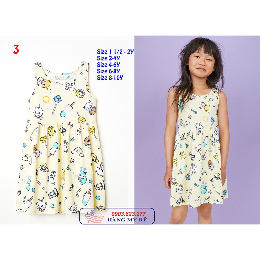 Váy Đầm H&M cho bé Gái