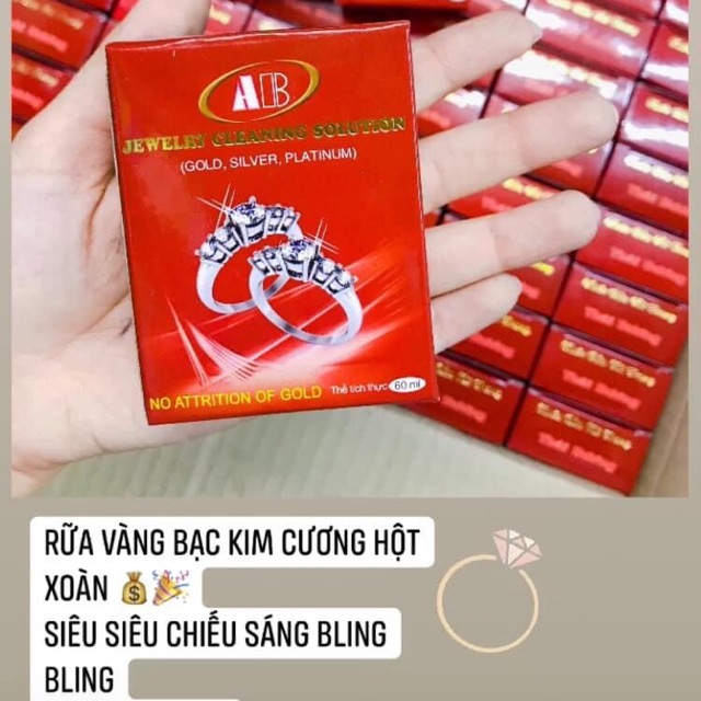 Nước rửa vàng bạc