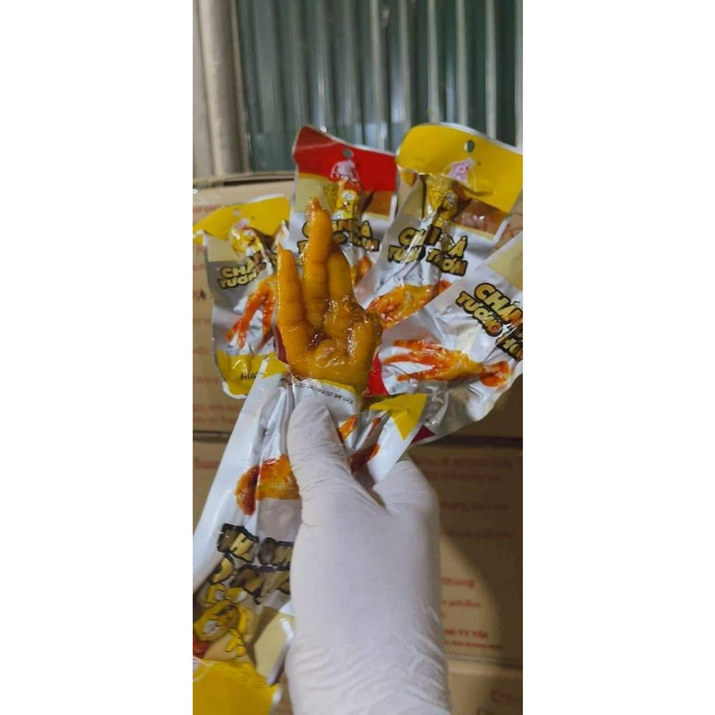 Com bo 20 chân gà cay Việt Nam Tư xuyên [ Tặng 1 Bộ Cường Lực Bảo Vệ Căn Cước Công Dân ]