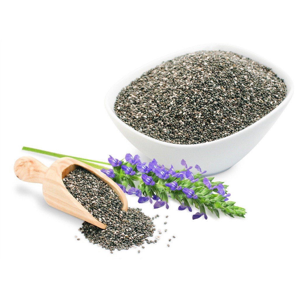 Hạt Chia Úc Organic Chia Seeds Túi Đen Hàng Chuẩn Loại 1, Date Mới, Ăn Kiêng Giảm Cân Hiệu Qủa, Ship Hỏa Tốc Hà Nội