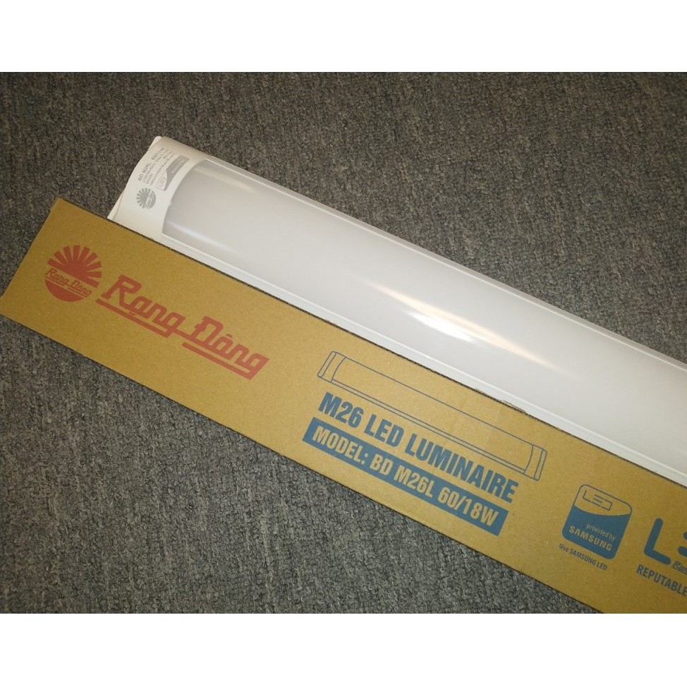 Bộ đèn LED Bán Nguyệt Rạng Đông M26/18W dài 0.6m | BigBuy360 - bigbuy360.vn