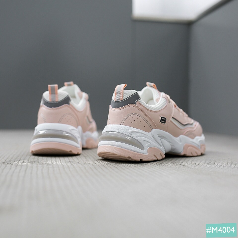 Giày bata Thể Thao Nữ màu Hồng đẹp Thời Trang Sành Điệu Giày sneakers nữ siêu Xinh Hottrend 2021