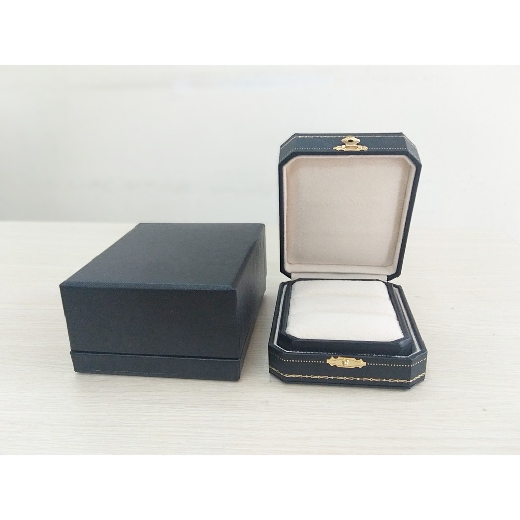 (Jewelry box) HỘP ĐỰNG NHẪN CƯỚI,NHẪN ĐÔI,BÔNG TAI CHO NỮ,HỘP QUÀ TẶNG TRANG SỨC ĐỰNG NHẪN CAO CẤP (H30-KHÔNG ĐÈN)